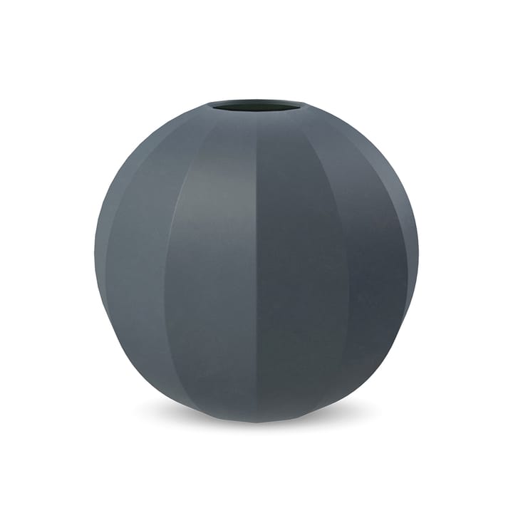 Edge Ball vase 15 cm - Midnight blue - Cooee Design