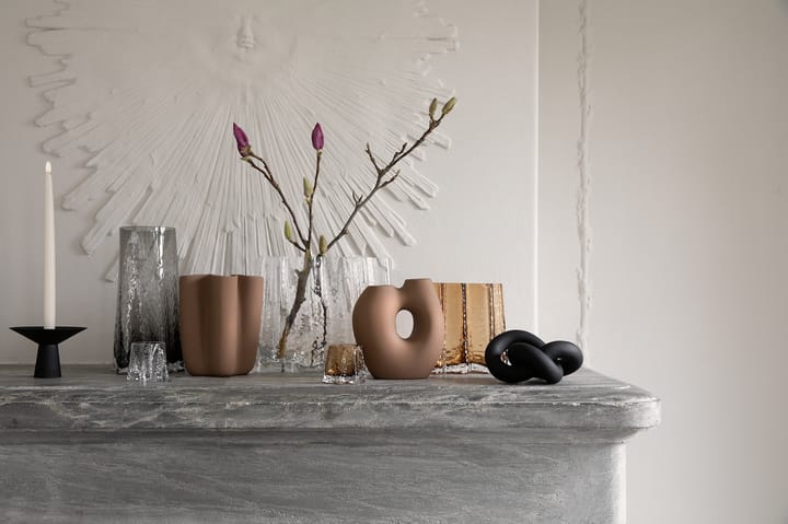 Frodig vase 20 cm - Hasselnød - Cooee Design