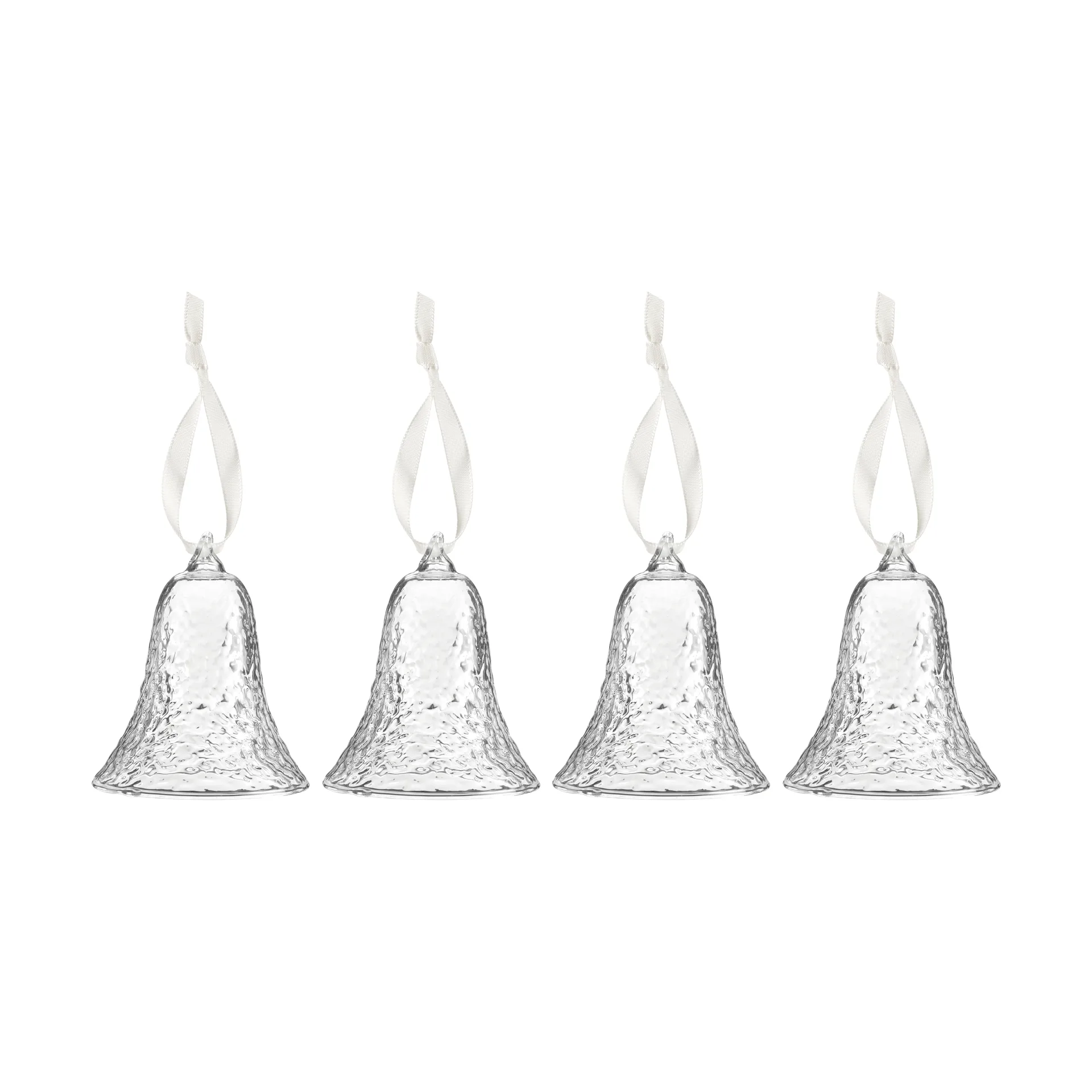 Gry bell klokke 8 cm, Clear Cooee Design