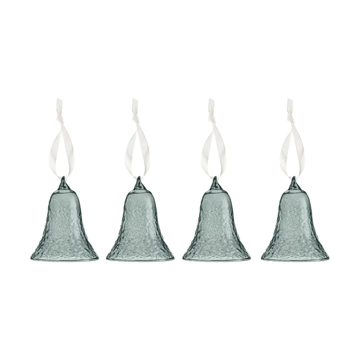 Gry bell klokke 8 cm - Smoke - Cooee Design