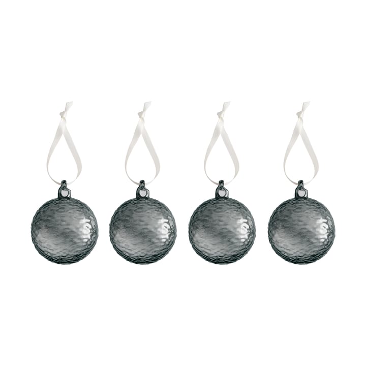 Gry Marble julekugle Ø8 cm, SMoke Cooee Design