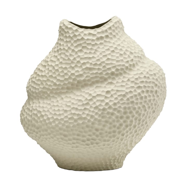 Isla wide vase 32 cm - Hør - Cooee Design