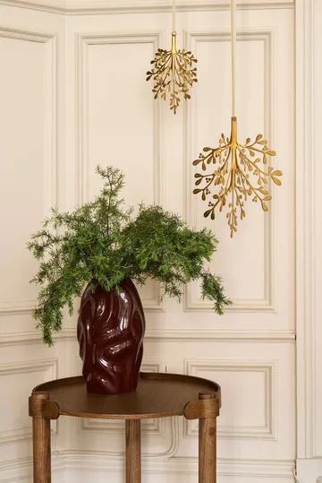 Mistletoe juleophæng 2-pak - Messing 20 cm - Cooee Design