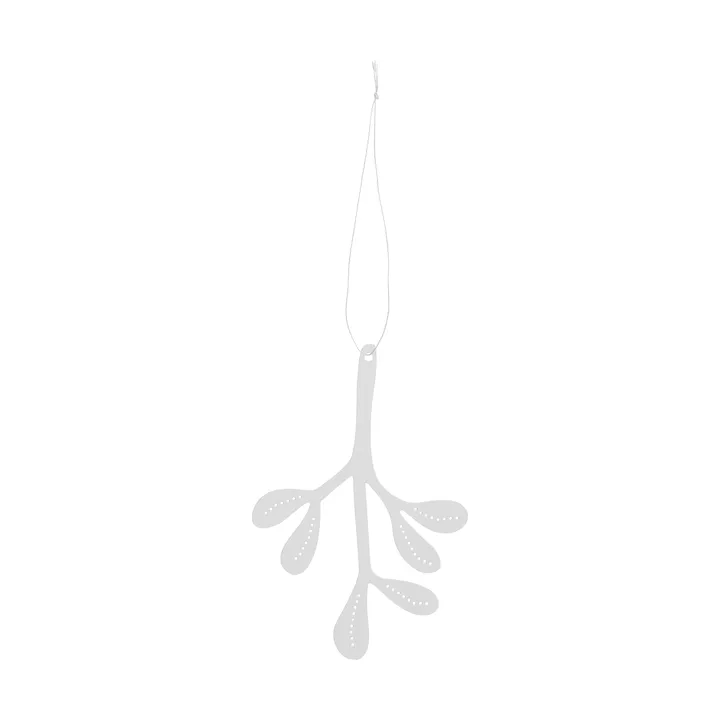 Mistletoe juleophæng 2-pak - Rustfrit stål, 12 cm - Cooee Design