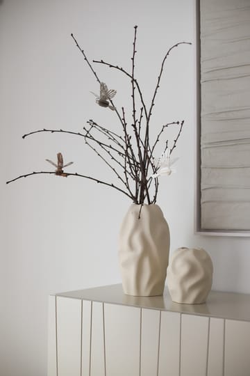 Paper bird dekorationsophæng 2 stk - Natural - Cooee Design