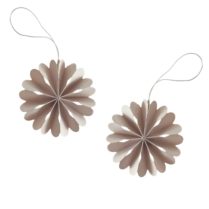 Paper Flowers juleophæng - Sand - Cooee Design