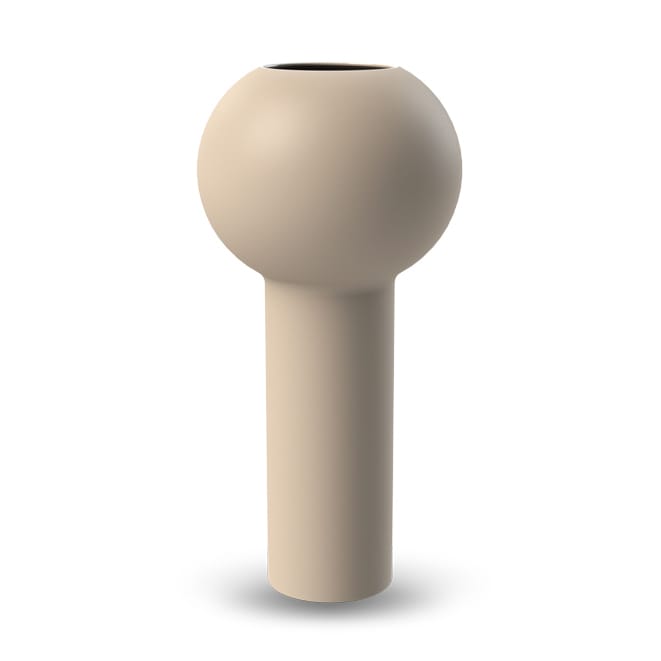 Pillar vase 24 cm - Sand - Cooee Design