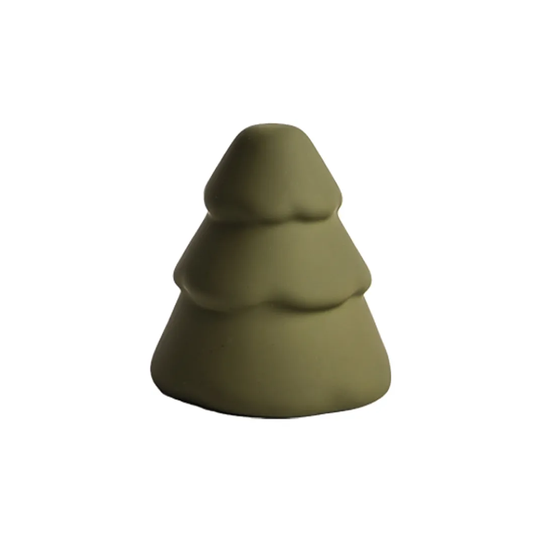 Snowy juletræ 10 cm, Olive  Cooee Design