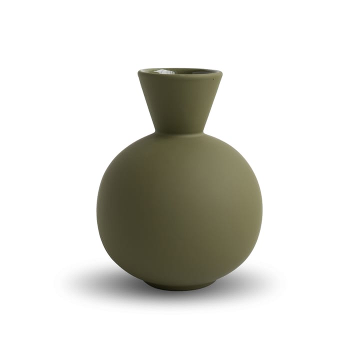 Trumpet vase 16 cm - Olive - Cooee Design