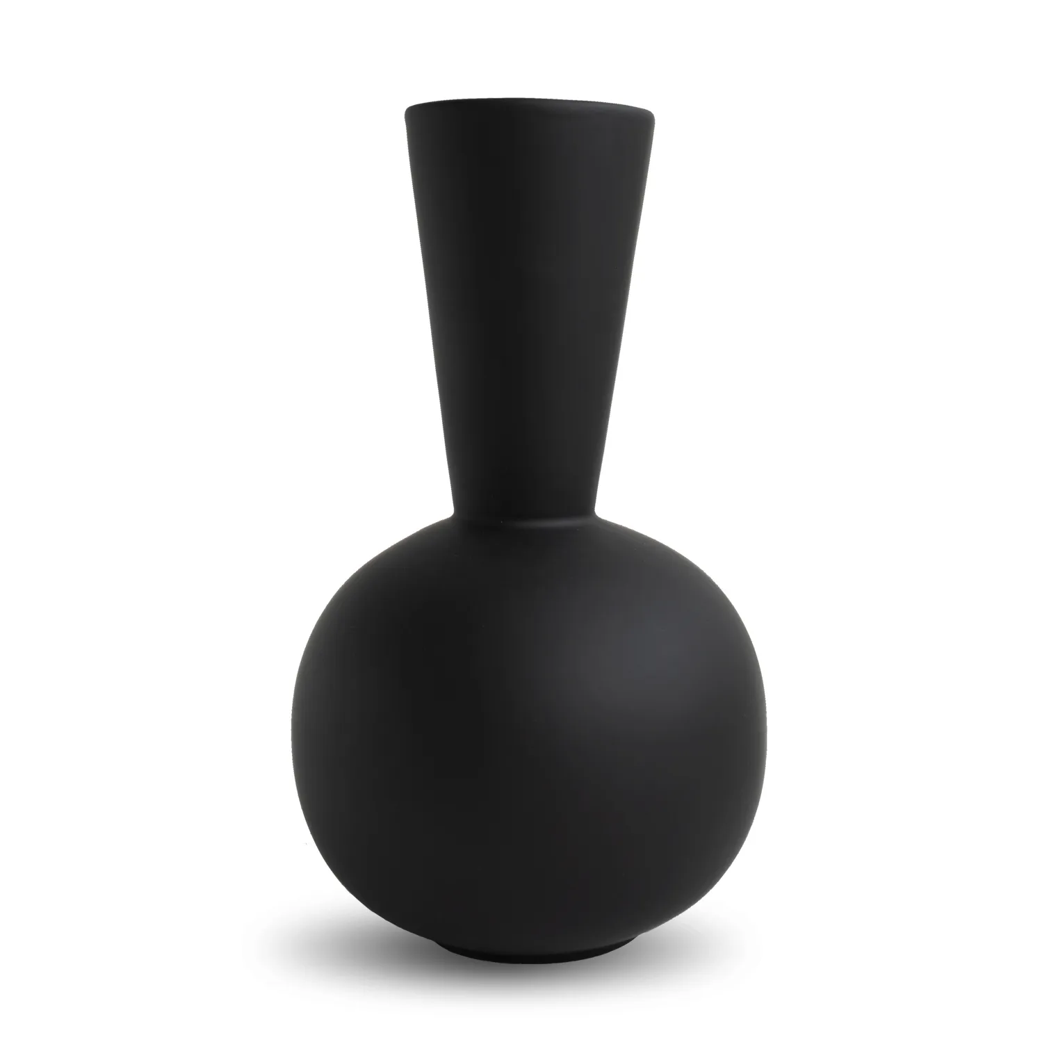 Trumpet vase 30 cm, Black Cooee Design
