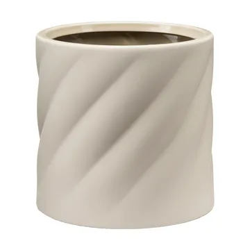 Twist blomsterkrukke - Sand, medium Ø19 cm - Cooee Design