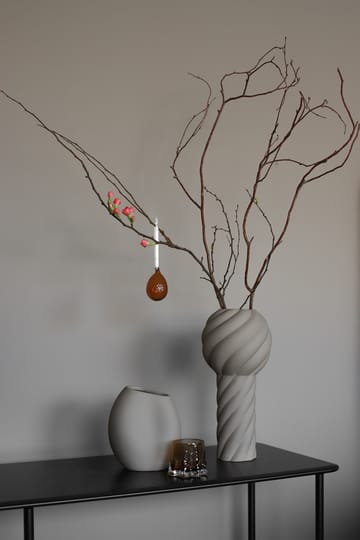Twist pillar vase 34 cm - Sand - Cooee Design