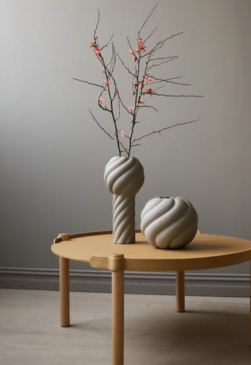 Twist pillar vase 34 cm - Sand - Cooee Design