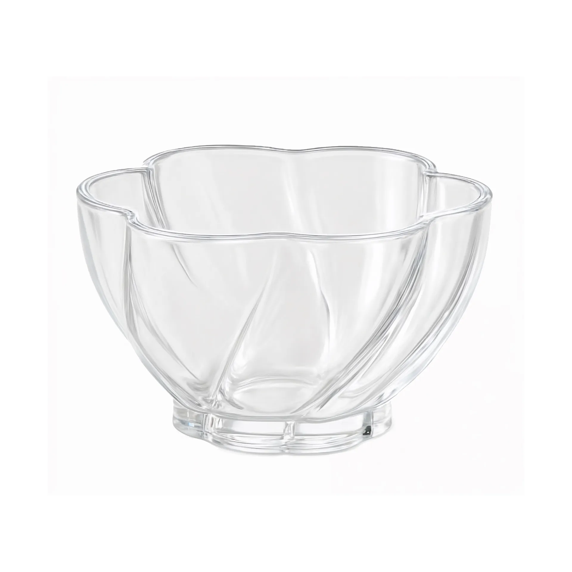 Twist tealight skål Ø10x5,5 cm, Clear Cooee Design