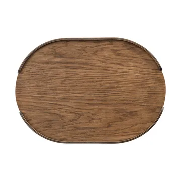Woody bakke - Mørkbejdset eg, 28x40 cm - Cooee Design
