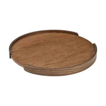 Woody bakke - Mørkbejdset eg, Ø35 cm - Cooee Design