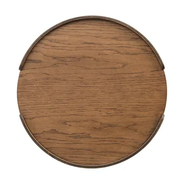 Woody bakke - Mørkbejdset eg, Ø35 cm - Cooee Design
