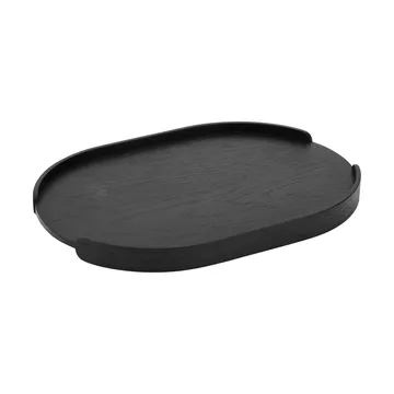 Woody bakke - Sortbejdset eg, 28x40 cm - Cooee Design