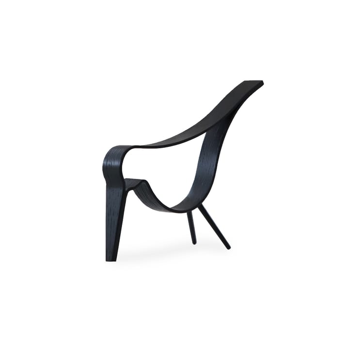 Woody Bird medium - Sortbejdset eg - Cooee Design