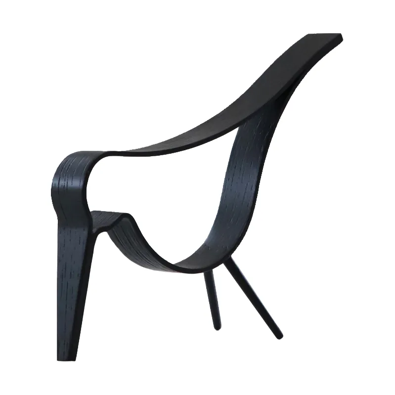 Woody Bird medium, Sortbejdset eg Cooee Design