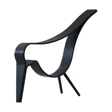 Woody Bird medium - Sortbejdset eg - Cooee Design