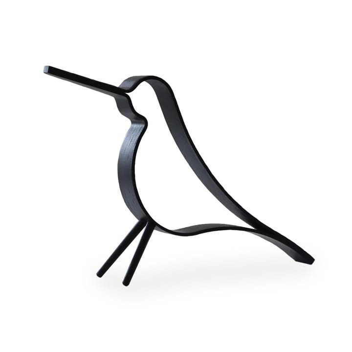 Woody Bird stor - Sortbejdset eg - Cooee Design