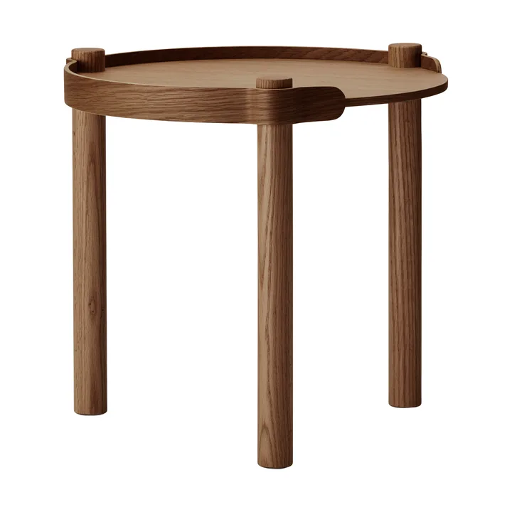 Woody bord Ø45 cm - Mørkbejdset eg - Cooee Design