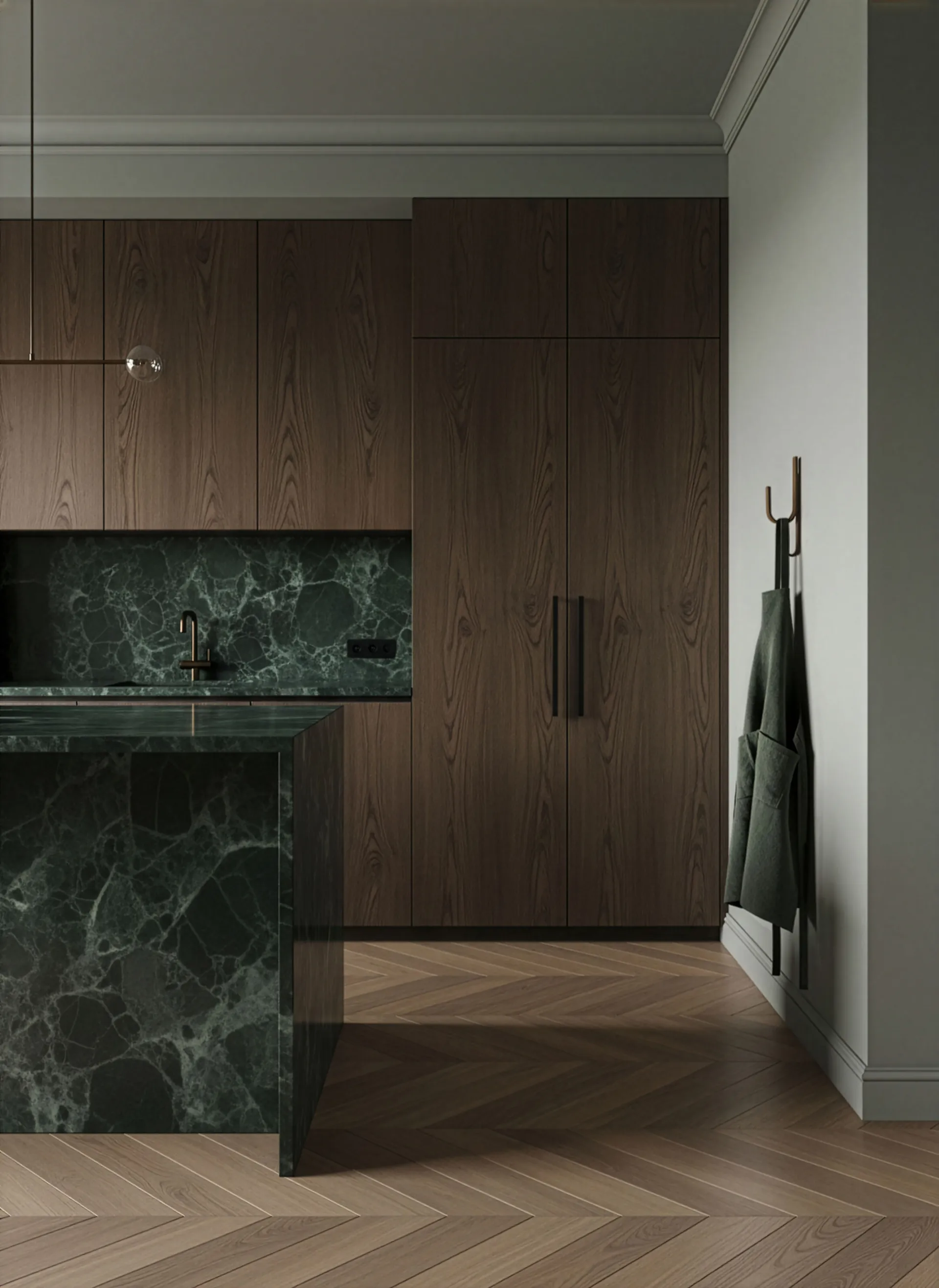 Woody krog One, Mørkbejdset eg Cooee Design