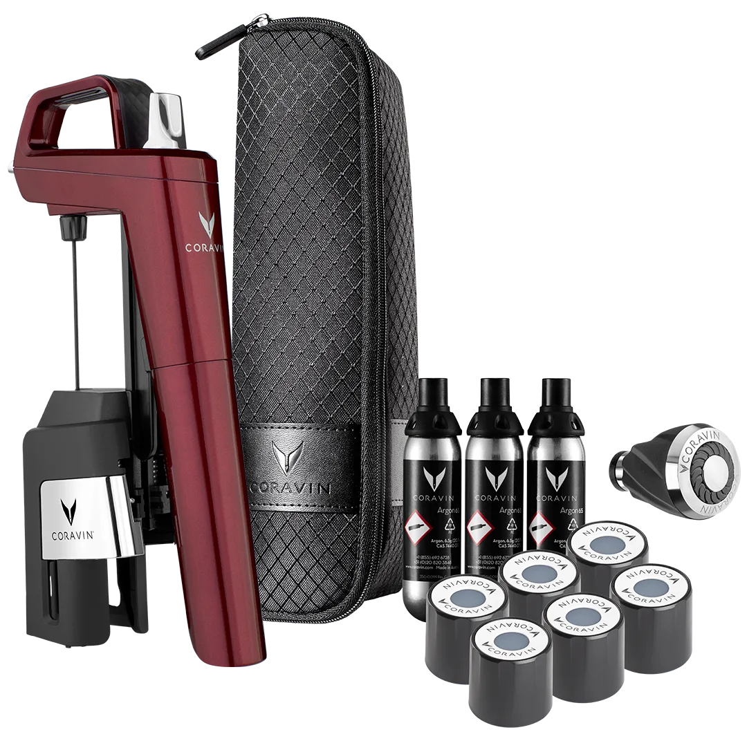 CORAVIN Timeless Six Vinsystem, Burgundy Coravin