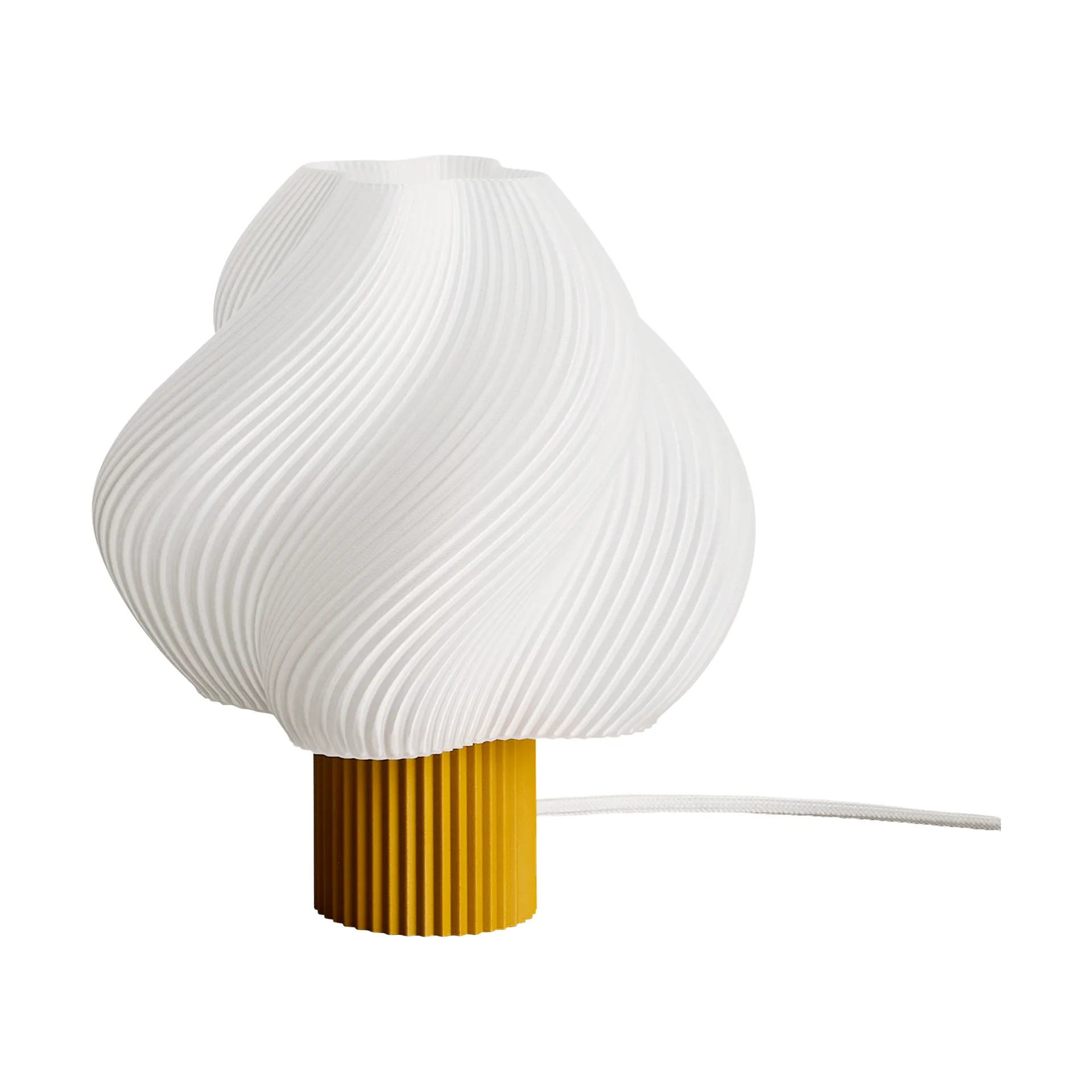 Soft Serve bordlampe, Cloudberry, Regular, 26 cm Crème Atelier