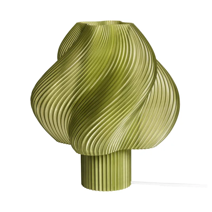 Soft Serve bordlampe - Olive, Grande, 34 cm - Crème Atelier