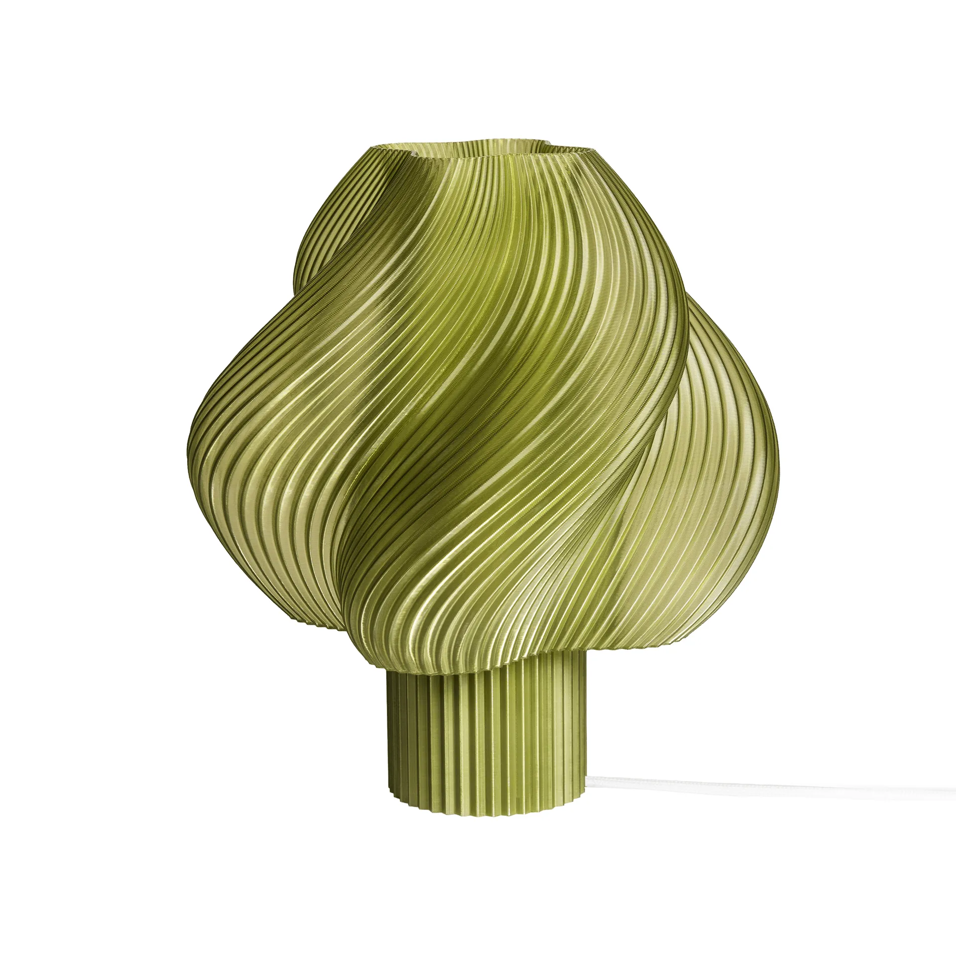 Soft Serve bordlampe, Olive Regular tallerken 26 cm Crème Atelier