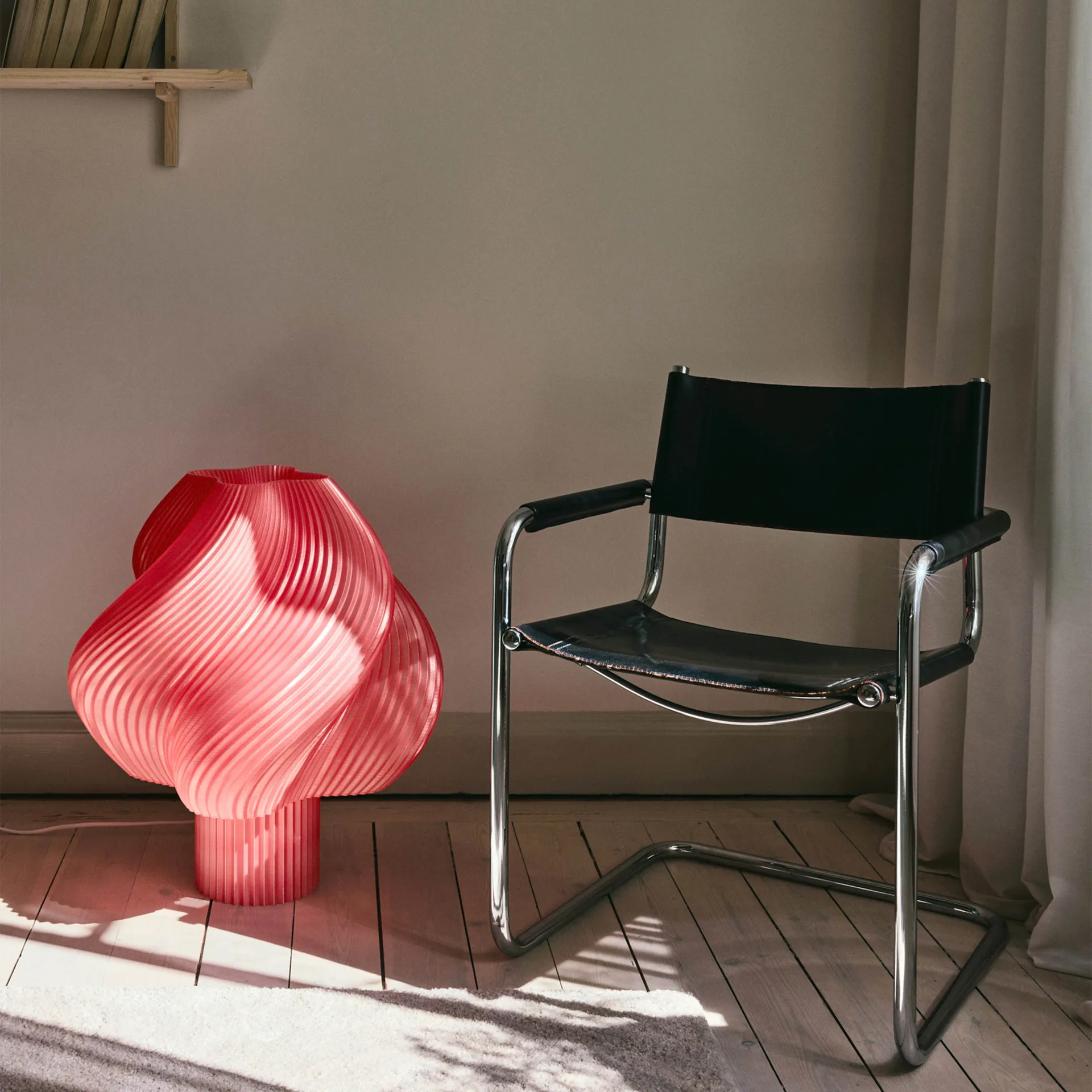 Soft Serve gulvlampe, Peach Sorbet, Mega, 63 cm Crème Atelier