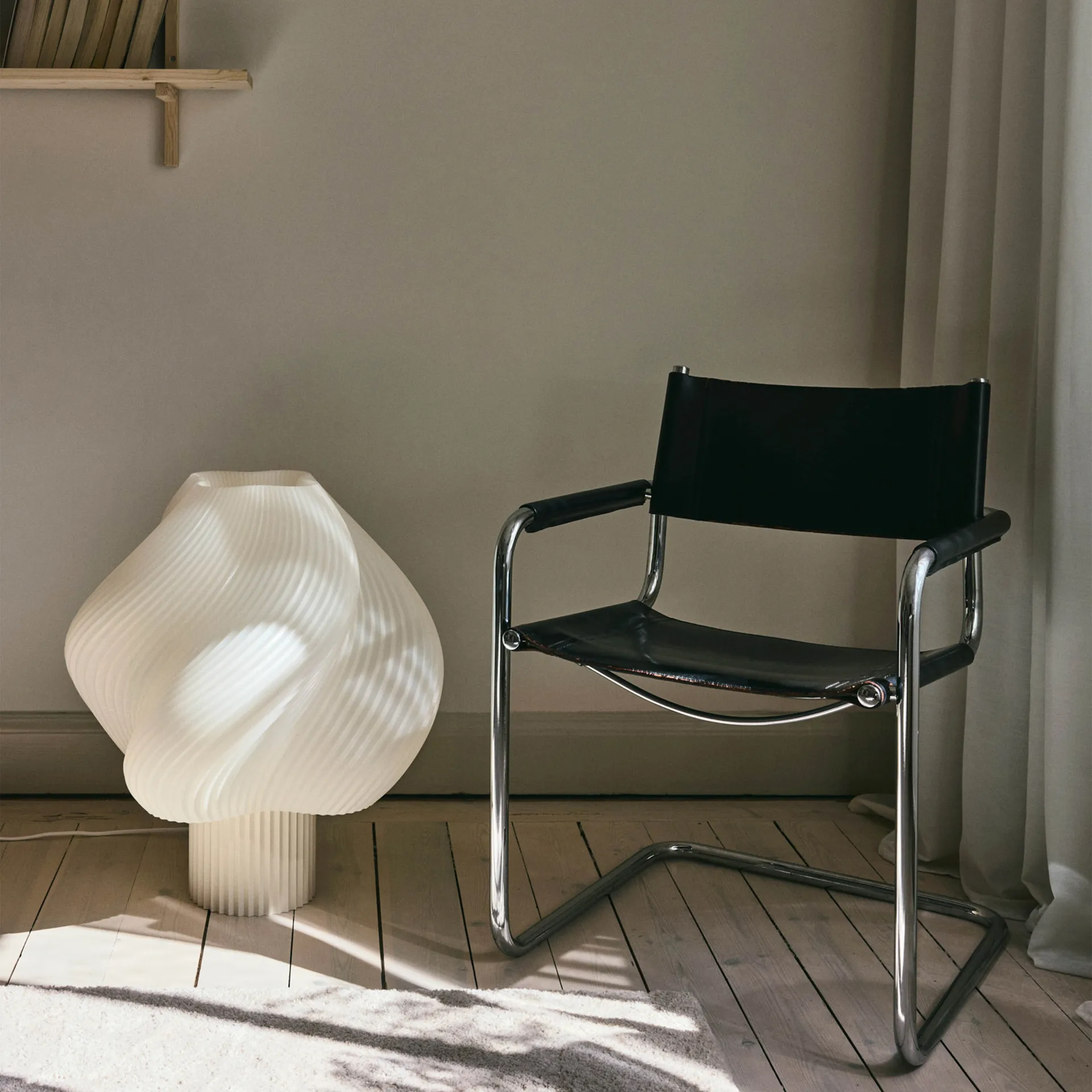 Soft Serve gulvlampe, Vanilla bean, Mega, 63 cm Crème Atelier