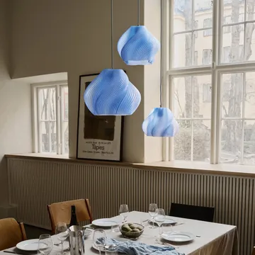 Soft Serve pendel - Blueberry sorbet-brass, 02, 25 cm - Crème Atelier