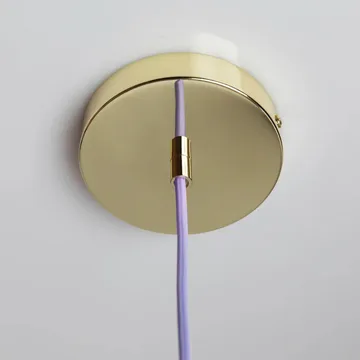 Soft Serve pendel - Lavender sorbet-brass, 02, 25 cm - Crème Atelier