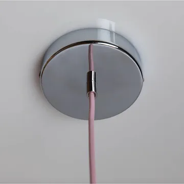 Soft Serve pendel - Rose sorbet-chrome, 02, 25 cm - Crème Atelier