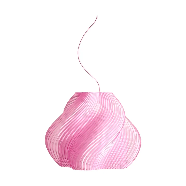 Soft Serve pendel - Rose sorbet-chrome, Mega, 60 cm - Crème Atelier
