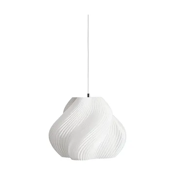 Soft Serve pendel - White-chrome, 03, 30 cm - Crème Atelier
