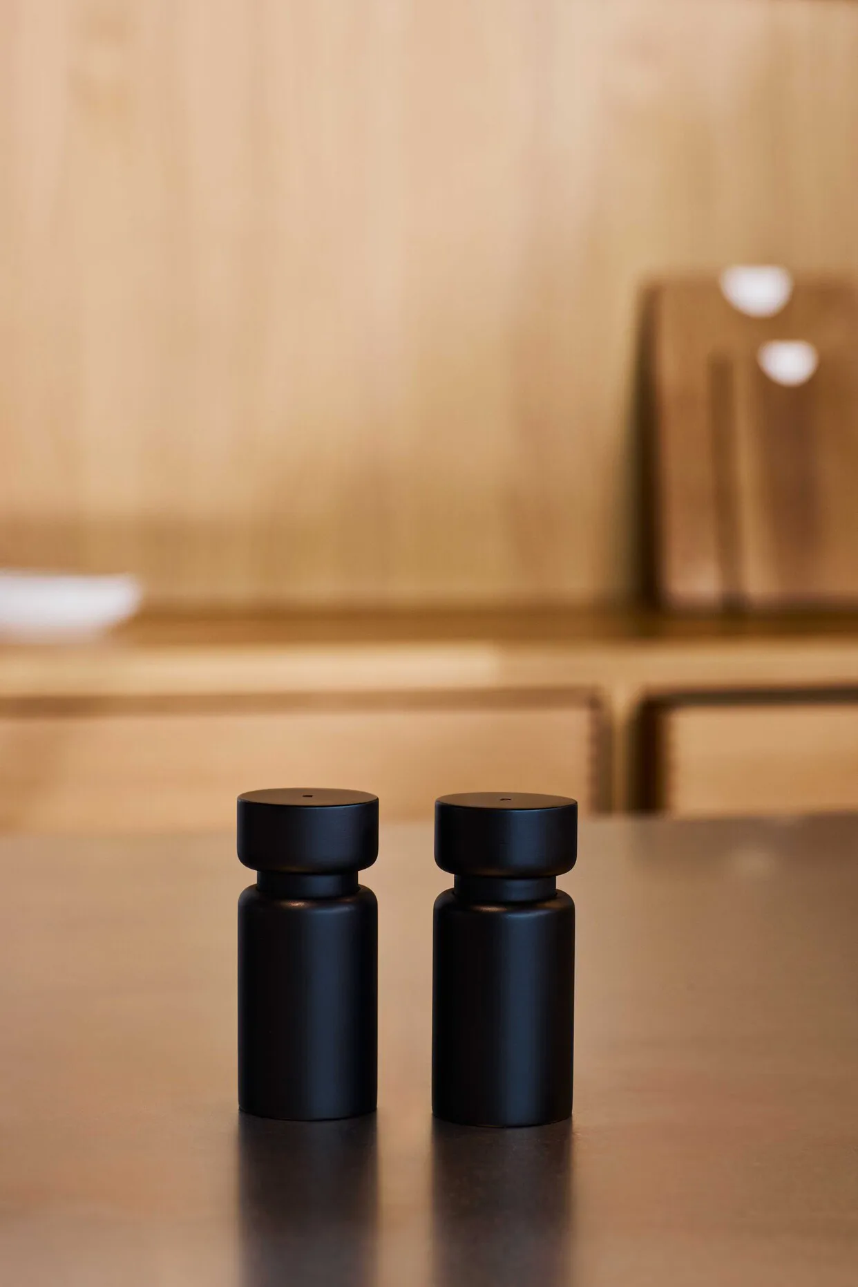 Helsinki salt- og peberkværnsæt, Black, mini, 2 dele Crushgrind