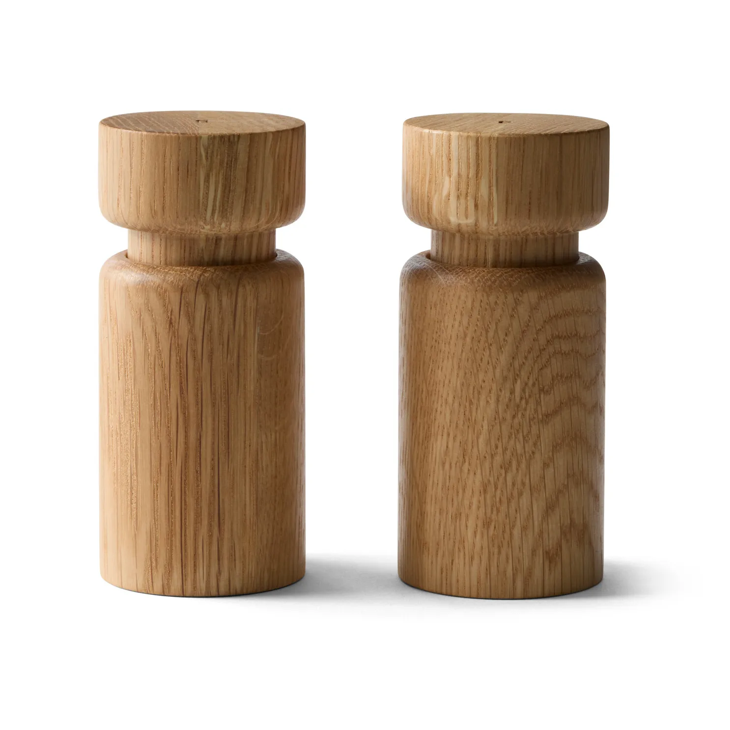 Helsinki salt- og peberkværnsæt, Oak, mini, 2 dele Crushgrind
