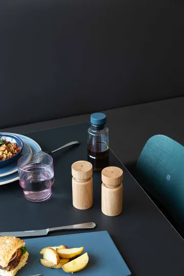 Helsinki salt- og peberkværnsæt - Oak, mini, 2 dele - Crushgrind