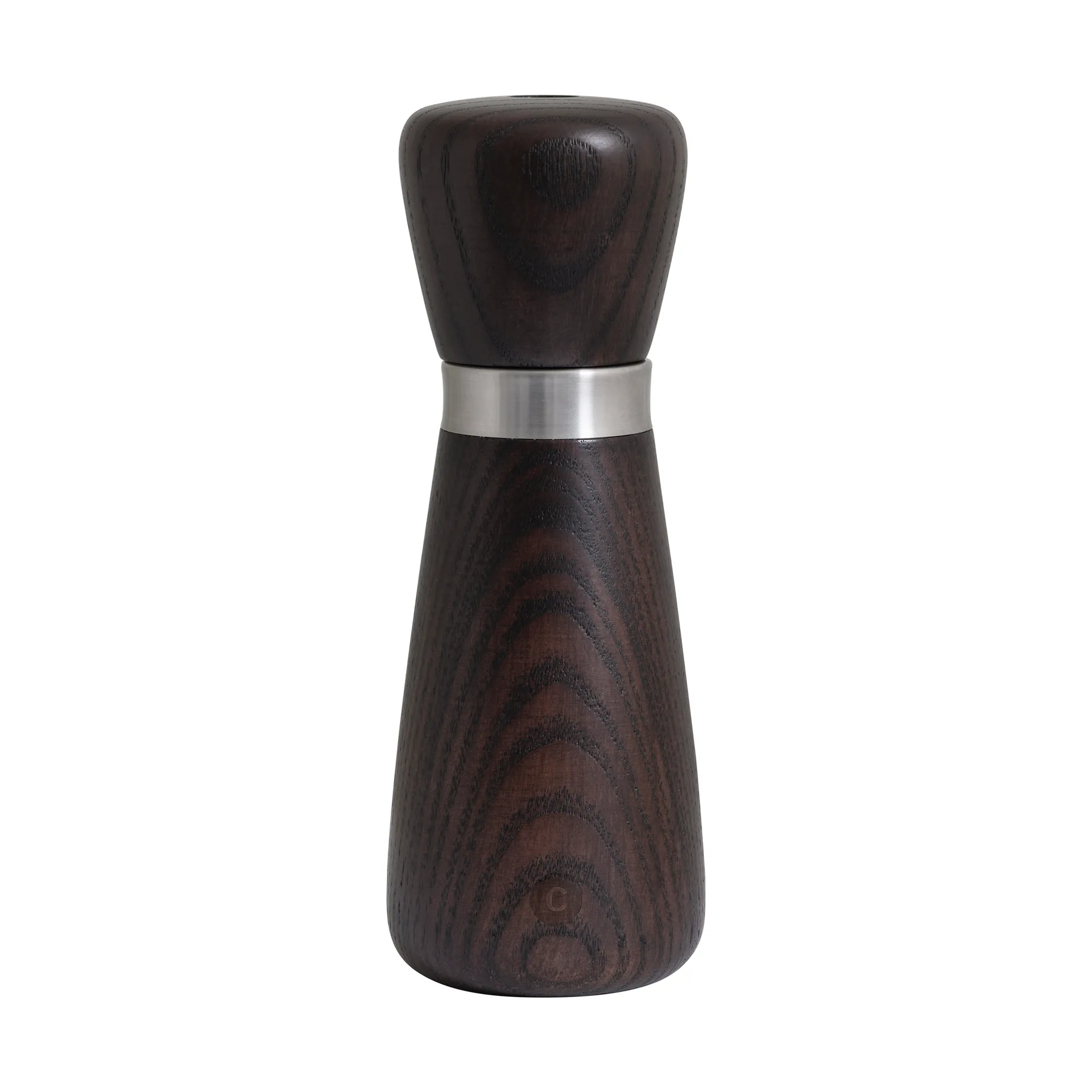 Kyoto krydderikværn, Brown glaze, FSC ash, 17 cm Crushgrind