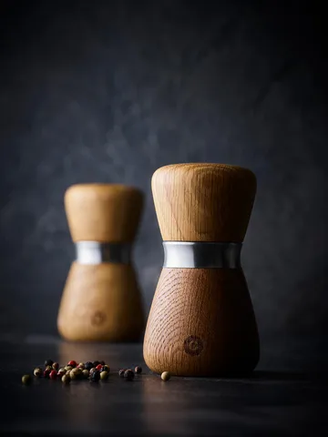 Kyoto krydderikværn - Natural, FSC oak, 10 cm - Crushgrind
