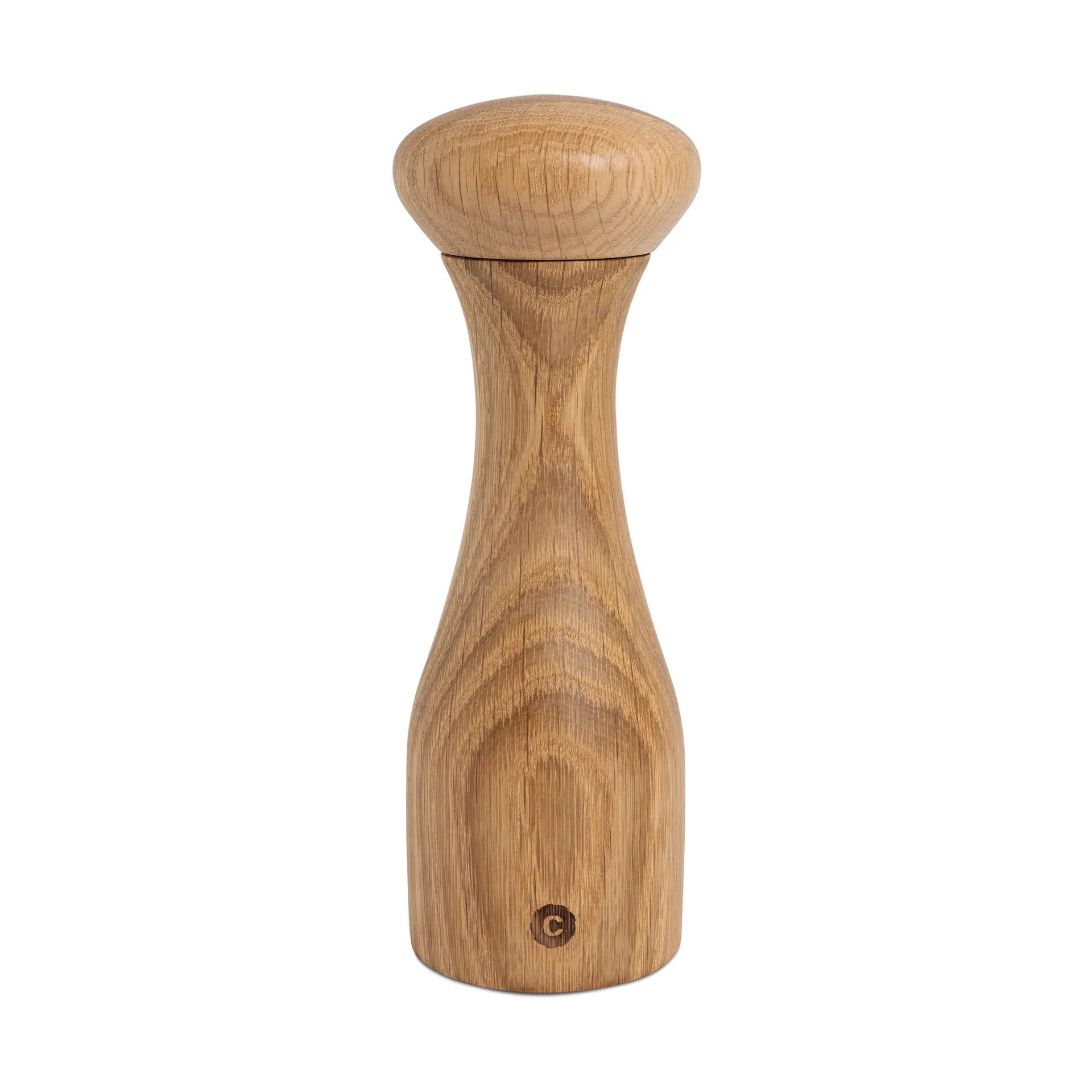 Lyon krydderikværn, Natural, FSC oak, 19 cm Crushgrind