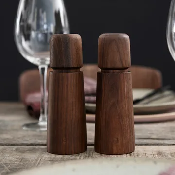Stockholm krydderikværn - Natural, FSC walnut, 17 cm - Crushgrind