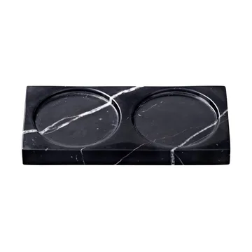 Tabletopper krydderikværnstativ - Black marble - Crushgrind