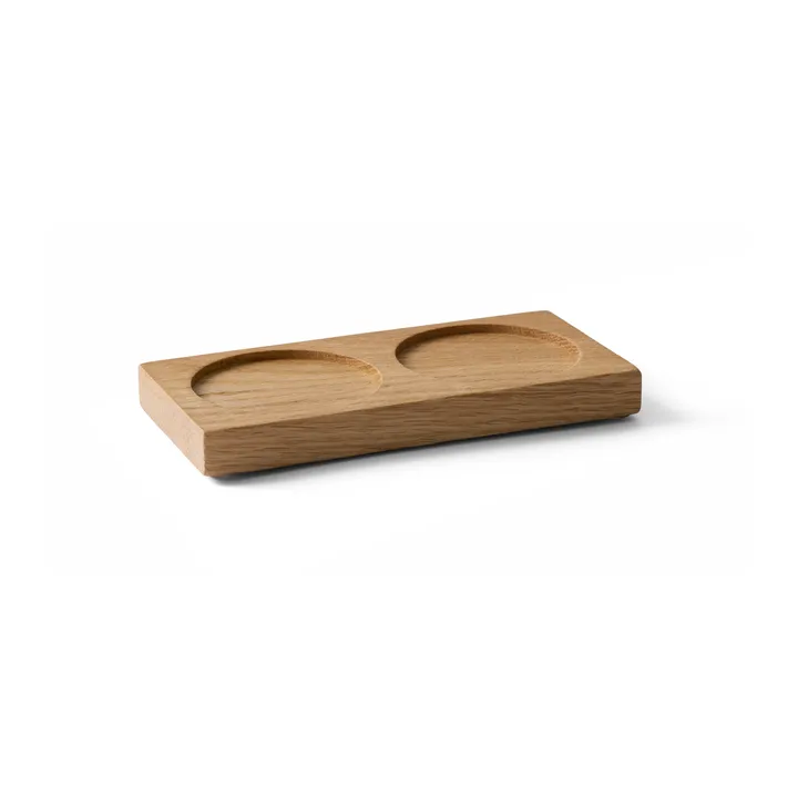 Tabletopper krydderikværnstativ - FSC oak - Crushgrind