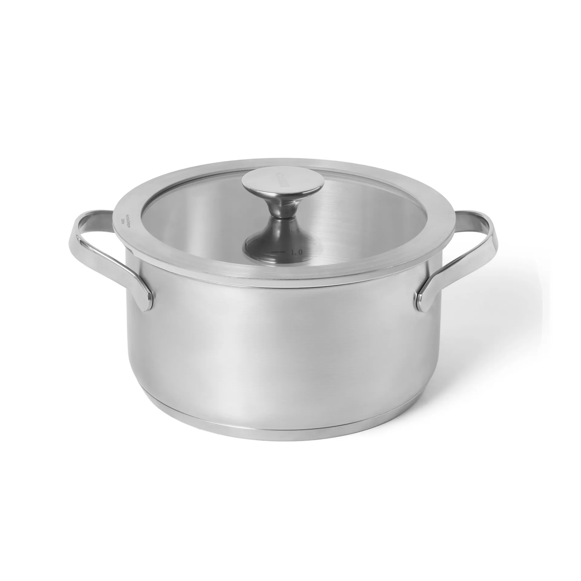 Culimat gryde, Rustfrit stål, glaslåg, 3 L Culimat
