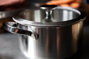Culimat gryde - Rustfrit stål, glaslåg, 3 L - Culimat